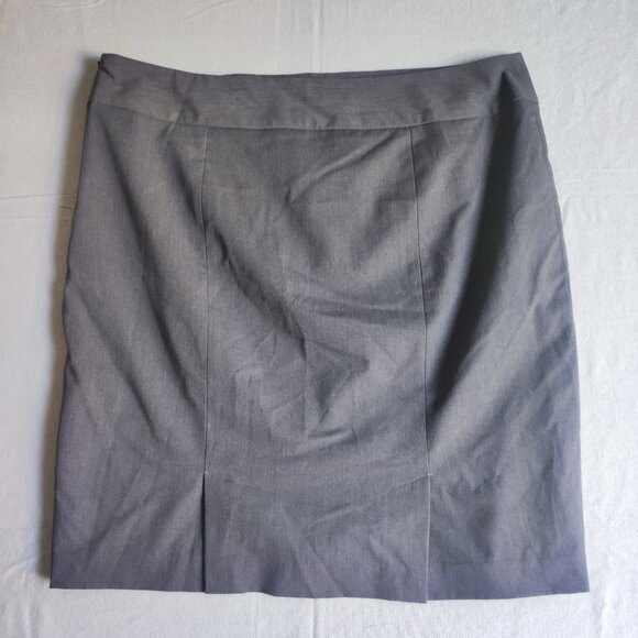 Liz Claiborne casual / business skirt women's size 18 grey - Picture 2 of 8